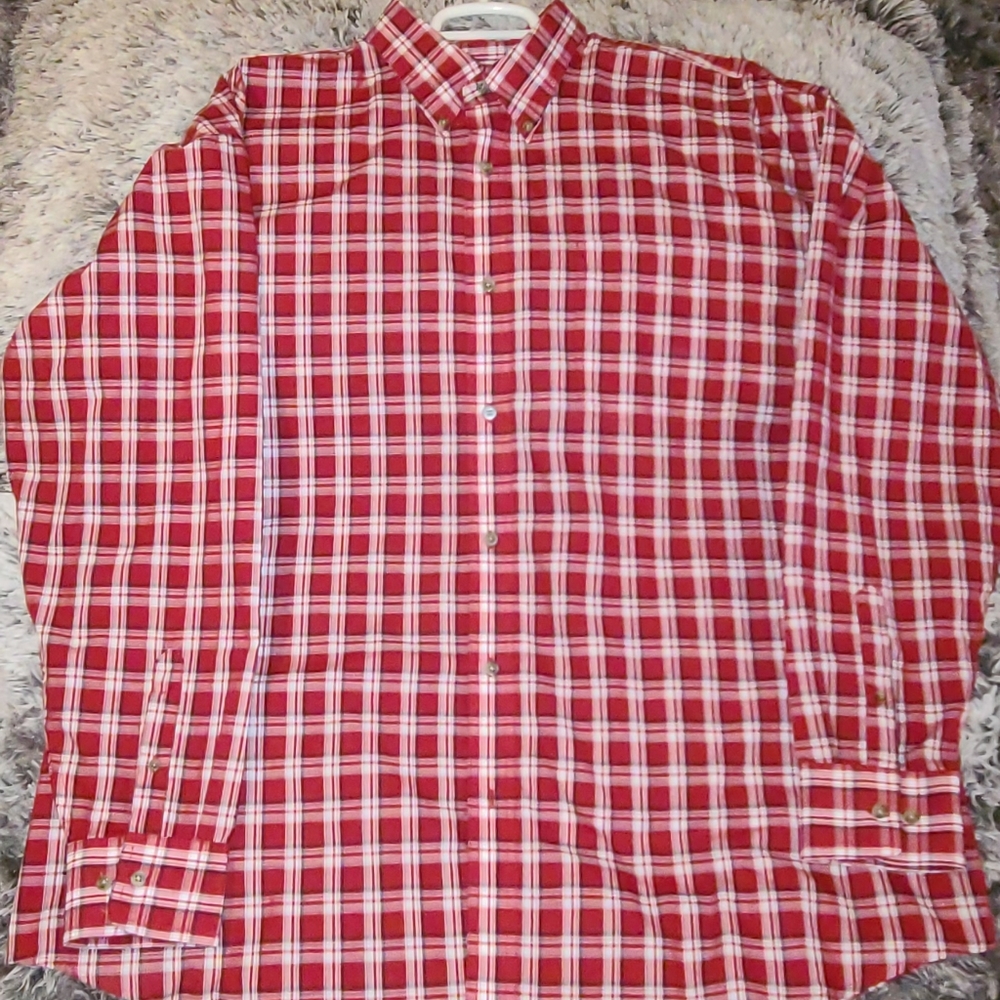 Wrangler Button Up Long Sleeve Dress Shirt
